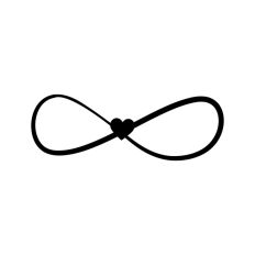 Infinity Forever Love Symbol Heart 
