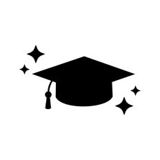 Sparkle Graduation Cap