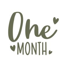 One Month Baby Milestones First Year Newborn