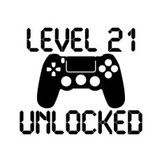 Level 21 Unlocked, Birthday Gamer
