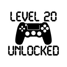 Level 20 Unlocked, Birthday Gamer