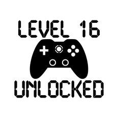 Gamer Birthday Level 16 Unlocked