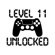 Level 11 Unlocked, Birthday Gamer