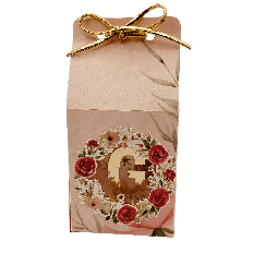 milk box with circle and frame