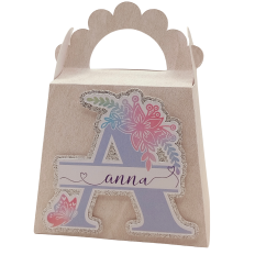 Box with hemmed sleeve