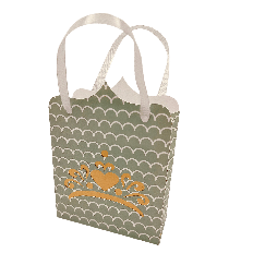 bag with crown
