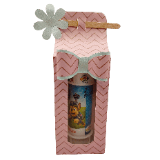 Box with wand
