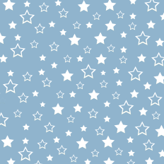 Swarm of stars with a blue base