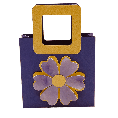 bag with flower