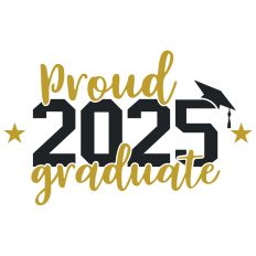 Proud 2025 Graduate SVG Quote