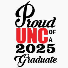 PROUD UNC OF A 2025 GRADUATE