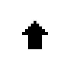Pixelated game element - arrow 2