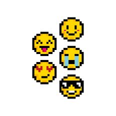 Pixelated emojis, Game on