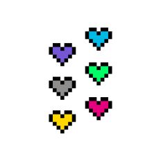 Pixelated hearts, Game on