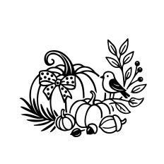 Pumpkin autumn Halloween