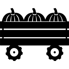 Pumpkin Crate Silhouette
