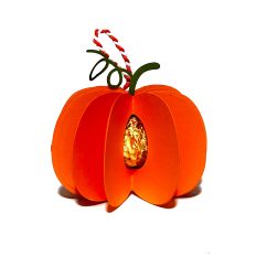 pumpkin chocolate holder 