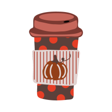 Pumpkin Coffee Cup