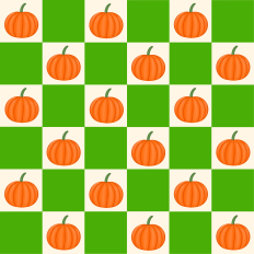 Pumpkin coffee coordinating pattern paper 2
