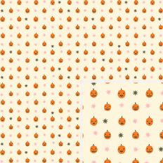 Pumpkin Dot Pattern