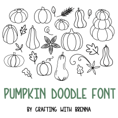 Pumpkin Doodle Font