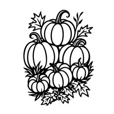 Pumpkin patch six pumpkins