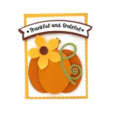 Thanksgiving Pumpkin Seed Packet Gift Card Envelope