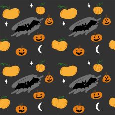 Pumpkins, Jackolanterns, Bats