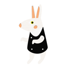 Rabbit puppet file