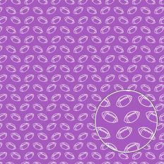 Purple American Football Background Pattern