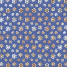 Purple and Gold Foiled Snowflake Background