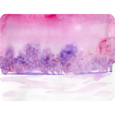 Watercolor Pink Abstract Background