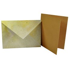 A2 Triangular Flap Envelope and Matching Card 