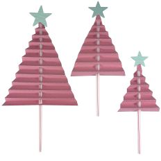 Accordion Christmas Trees