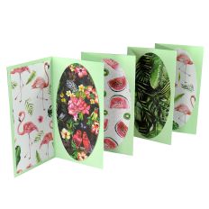 Basic Rectangle Accordion - Card Blank