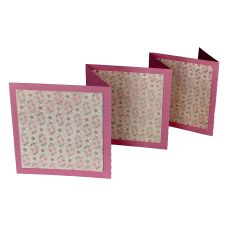 Basic Square Accordion - Card Blank