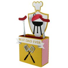 Best Chef Dad Ever Crest Card-in-a-Box