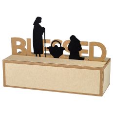 BLESSED - 3D Christmas Word