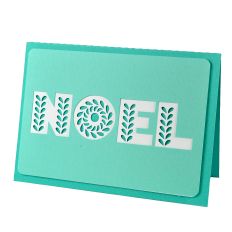Decorative Noel – Layered Stencil Card  
