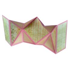 Diamond Fold Accordion - Card Blank