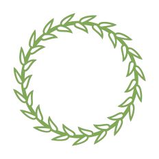 Easy Open Leaf Wreath