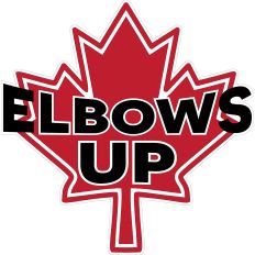 Elbows Up Maple Leaf