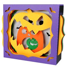 Halloween Hungry Pumpkins Illuminated Gift Card Box