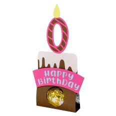 Happy 0th Birthday - Tummy Candy Holder