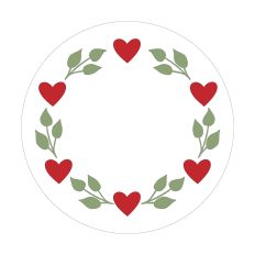 Heart Leaf Layered Wreath