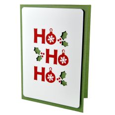 Ho Ho Ho – Layered Stencil Card  