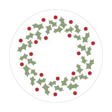 Holly Berry Layered Wreath