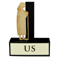 I - 3D Nativity Christmas Alphabet Letter