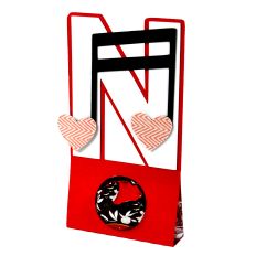 N Valentine – Notes - Alphabet Letter Candy Holder