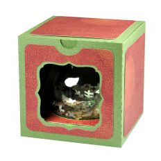 Round Ornament Box for a 2.5 Inch Ball